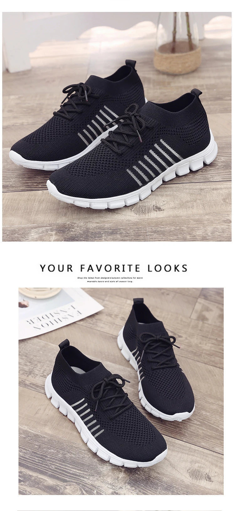 Women Mesh Breathable Shoes Slip on Flat Shoes Woman Tenis Ladies Casual Shoes Walking Footwear Sneakers Womens Vulcanize Shoes