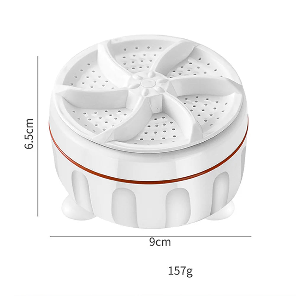 Household Portable Washer Ultra Power Automatic Cycle Clean Design for Infants Babies Clothes Supply
