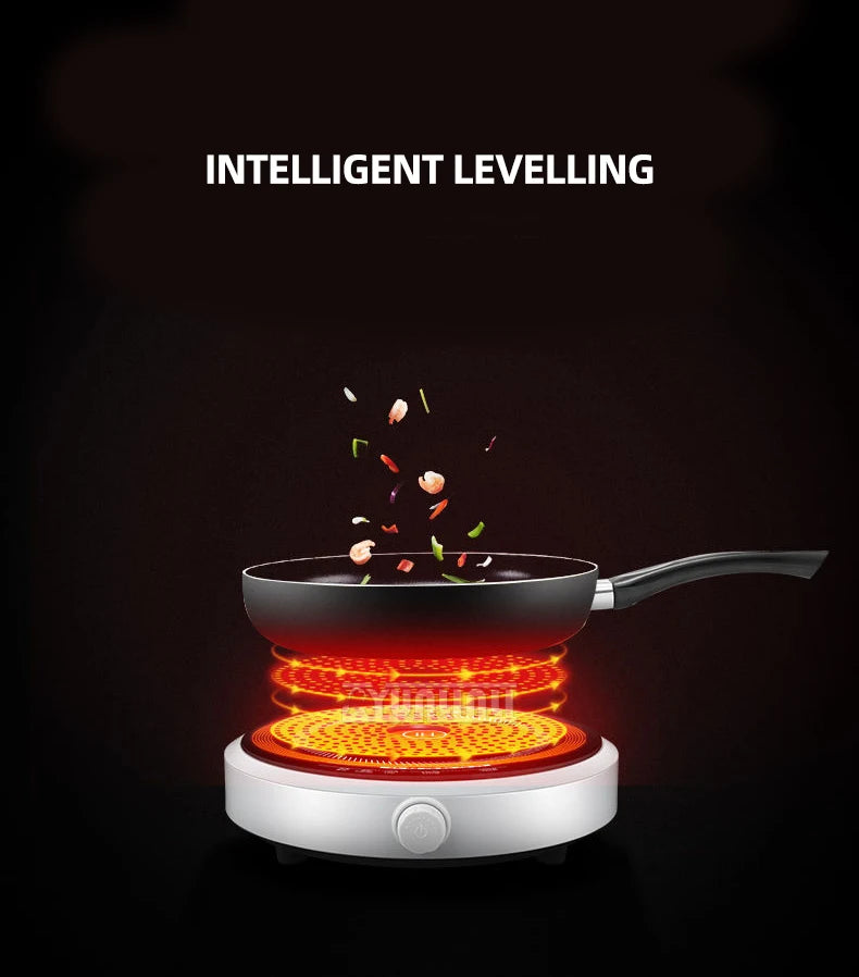 Kitchen Smart Cooktop Portable Induction Cooker Household 2200W Inductions Kochplatte High Power Fogao