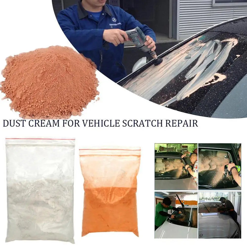 50g/30g Glass Polish Cerium Oxide Powder Car Window Polishing Mirrors Powder Powder Glass Remove Composite Rare Repair Tool