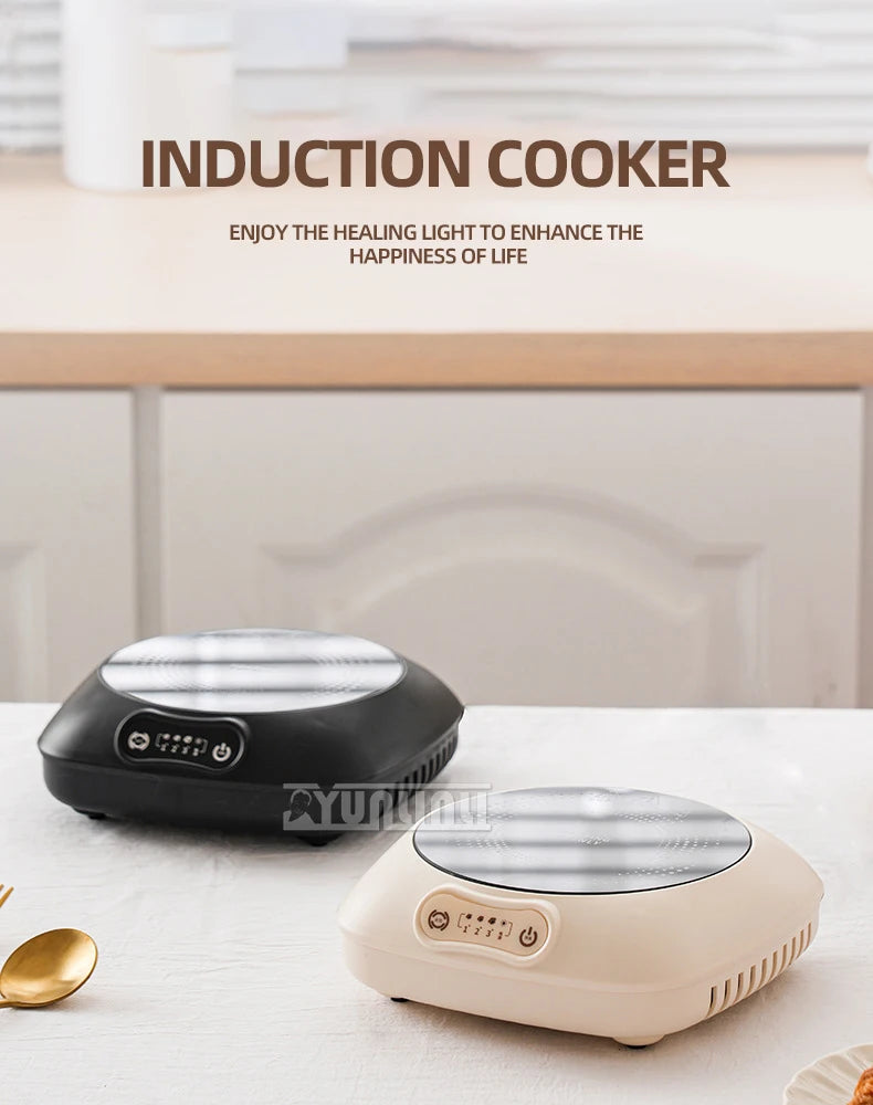 Household Electric Pottery Stove Mini Induction Cooker Multifunctional Circular Induction Cooker