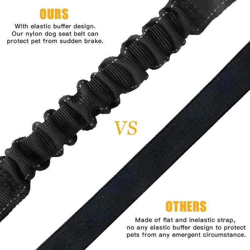 Adjustable Pet Dog Car Seat Belt Safety Leash Vehicle Belts Reflective Nylon Rope Harness Dog Accessories for Small Large Dogs