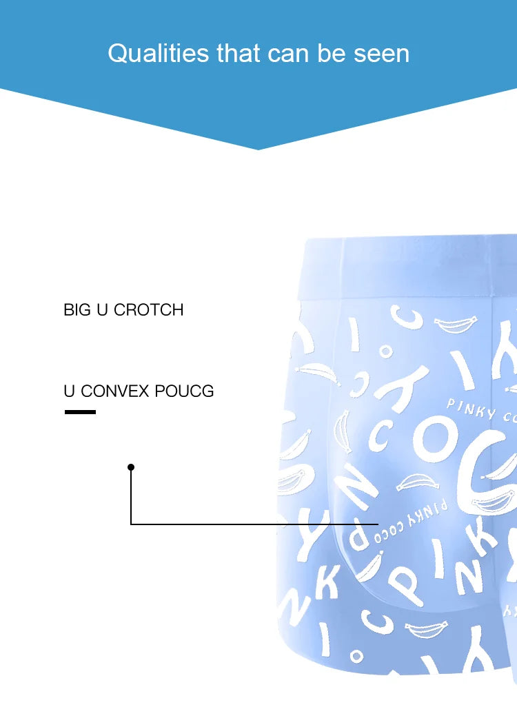 Brand Men's Underwear Ice Silk Men Boxer 3A Antibacterial Graphene Breathable sexy Men's briefs Summer Shorts L-5XL