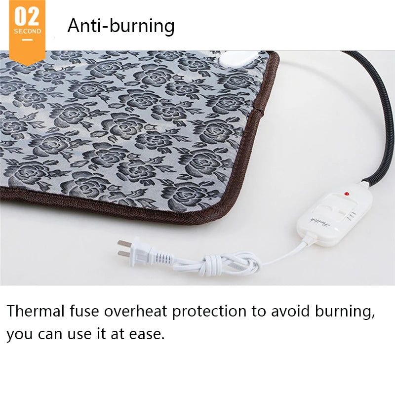 Pet Heating Pad Electric Blanket Dog Mattress Winter Warm Bed Waterproof Adjustable Anti-Bite Puppy Dog Pet Products