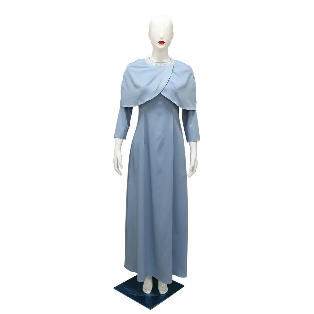 Eid Muslim Abaya for Women Party Dresses Jalabiya Dubai Abayas Kaftan Islam Modest Vestidos Ramadan Morocco Arab Long Robe