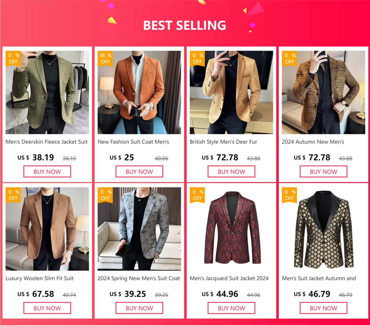 Brand Men's Casual Blazer 2024 Autumn New Fashion Slim Business Suit Coat Gentleman High-quality Men's Clothing Homme M~5XL