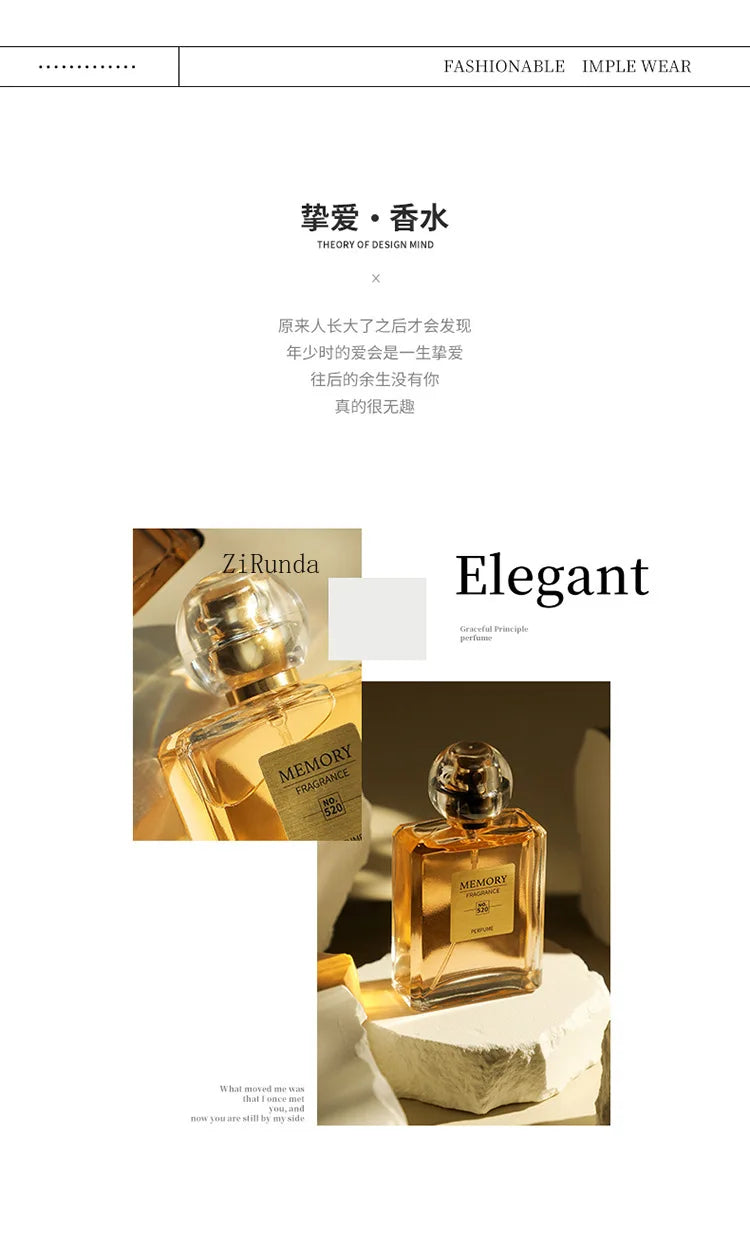Perfume Floral Women's Niche Gift Box Commuter Dating Light Fragrance