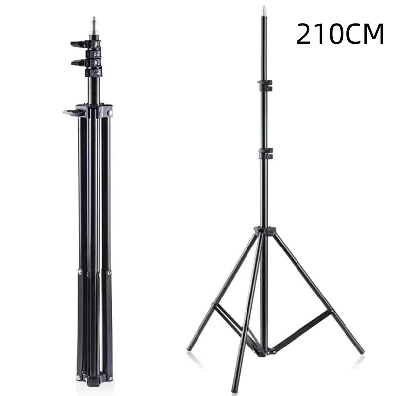 Live Broadcast Tripod Stand Portable Out Photography Light Stand