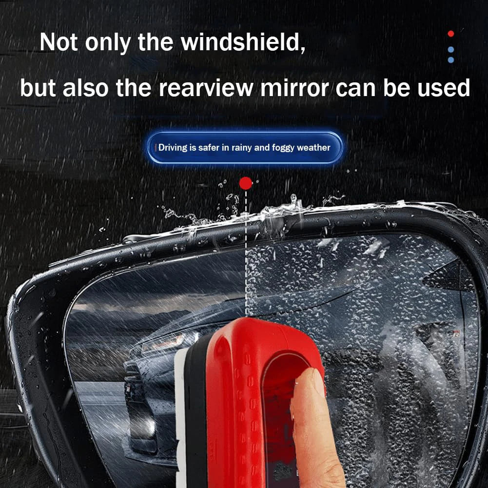 Car Windshield Cleaner Removes Dirt Oil Film Remover Car Glass Sponge Cleaning Brush Powerful Windshield Oil Film Stain Removal
