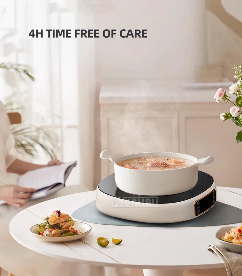 Smart Induction Cooker 3500W Electric Heating Furnace Water Boiler Cooking Plate Fogao