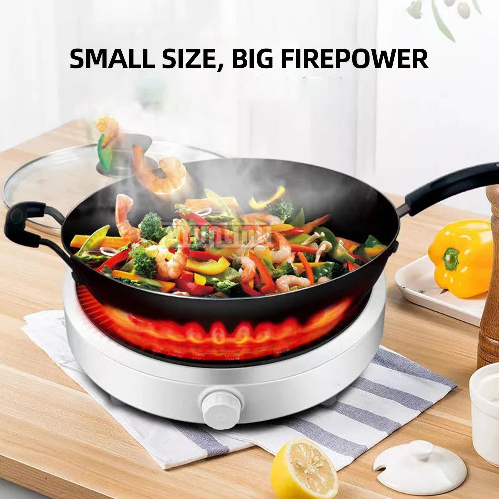 Kitchen Smart Cooktop Portable Induction Cooker Household 2200W Inductions Kochplatte High Power Fogao