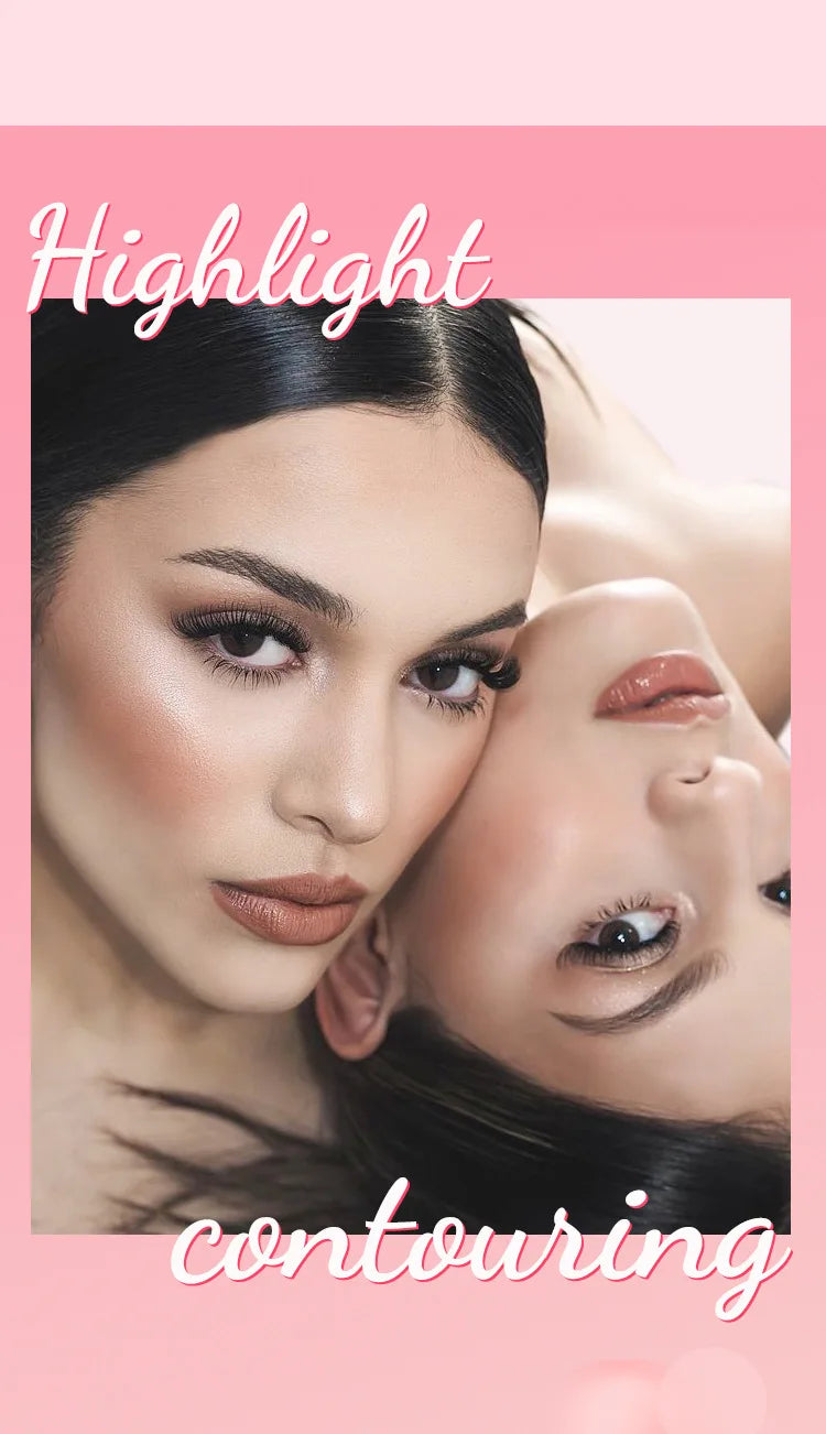 MLSMILE 8 Color High Gloss Pearl Contouring Stick Face Brightening Sleeper Silkworm Pen three-dimensional Face contour Shadow