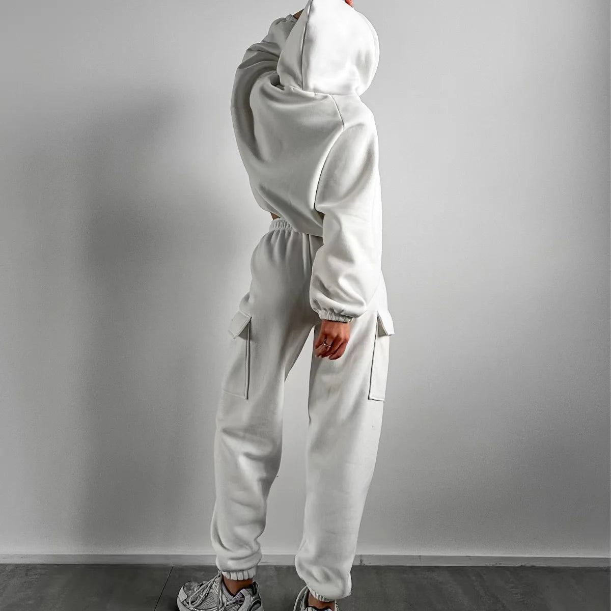 2024 Autumn Hoodies And Pants Hoodies Set Clothes Women Two Pieces Sweatshirts Trousers Sets For Female Elegant Clothing Winter