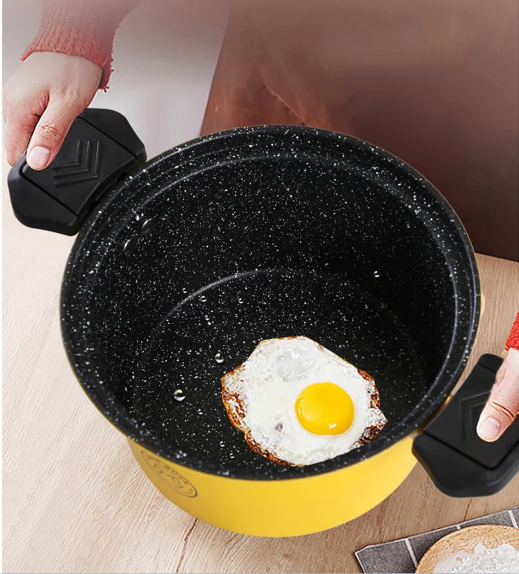 3.5L Pressure Cooker Soup Meat Pot Rice Cooker Gas Stove Micro Pressure Cooker Stew Pot Non-Stick Cooking Pots Kitchenware