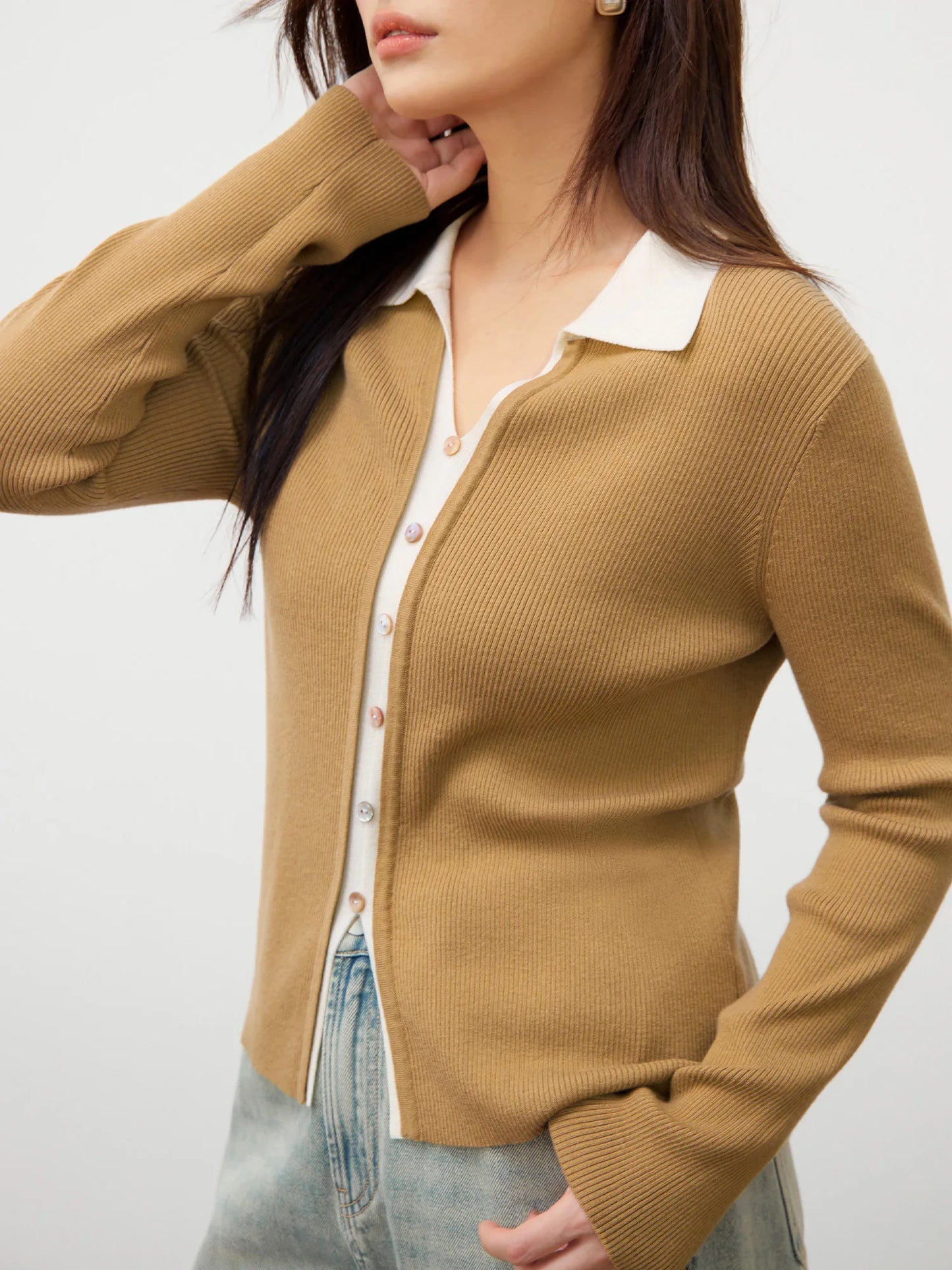 DUSHU 2024 Autumn New 6 Women Clothes Female 4XL Size Sweater Pullover Women Sweatshirt Skirt Trouser Trench Blazers