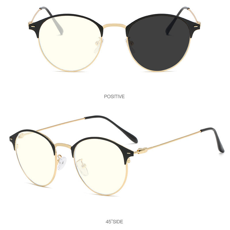 Photochromic Blue Light Blocking Glasses 2 In 1 Anti-ultraviolet Eyeglasses Anti Light Sunglasses For Men And Women
