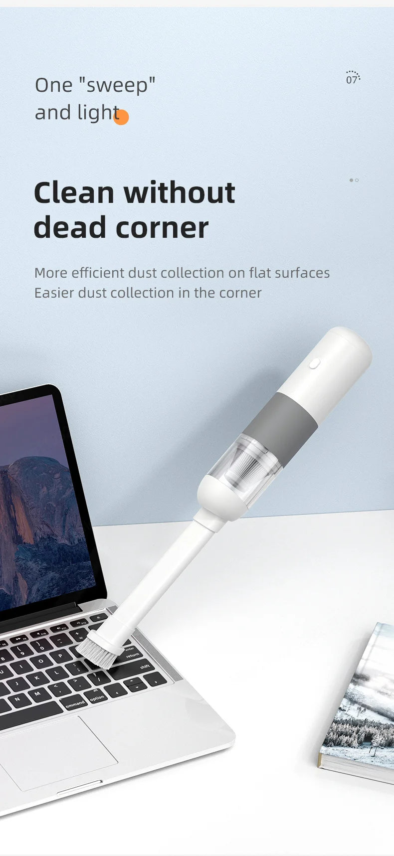 Xiaomi MIJIA 39800PA Wireless Car Vacuum Cleaner 3 in1 Automobile Vacuum Clean Portable Vacuum Cleaner Handheld Dust Catcher