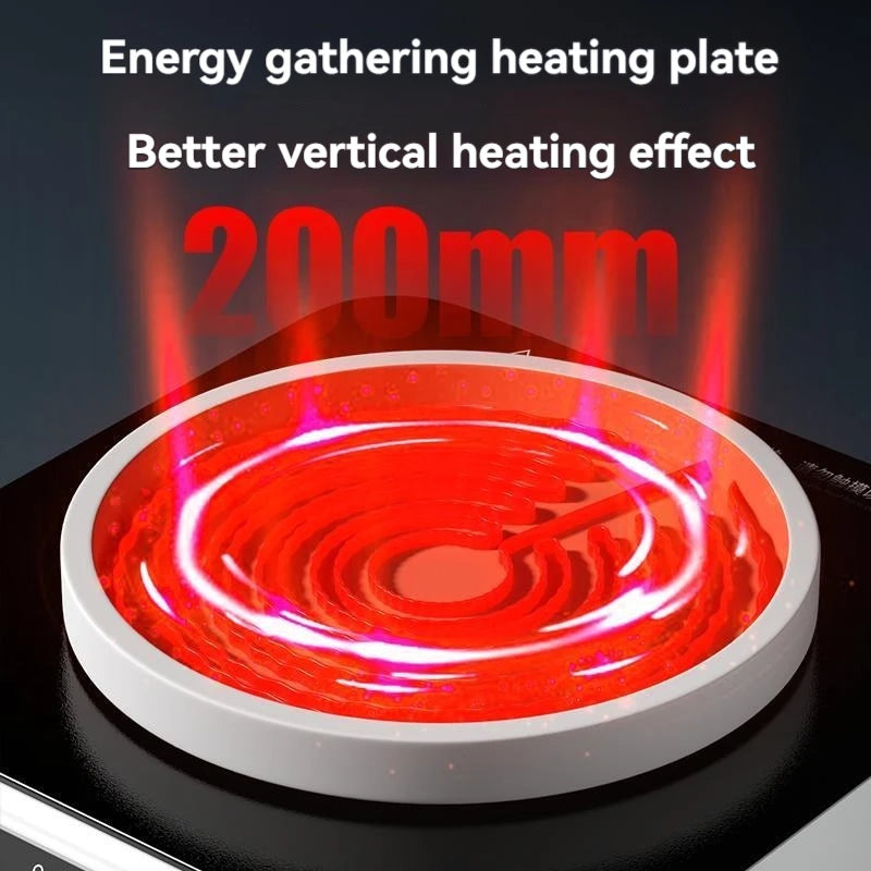 Hemispheric electric ceramic stove for stir-frying 3500w induction cooker high-power multi-functional pot-free light wave stove