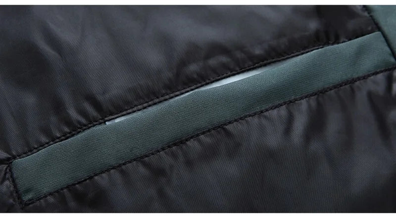 2023 Autumn Winter Men Windproof Down Jacket Coats Mens Warm White Duck Down Hooded Jacket Parkas Multi Pockets Overcoat Male