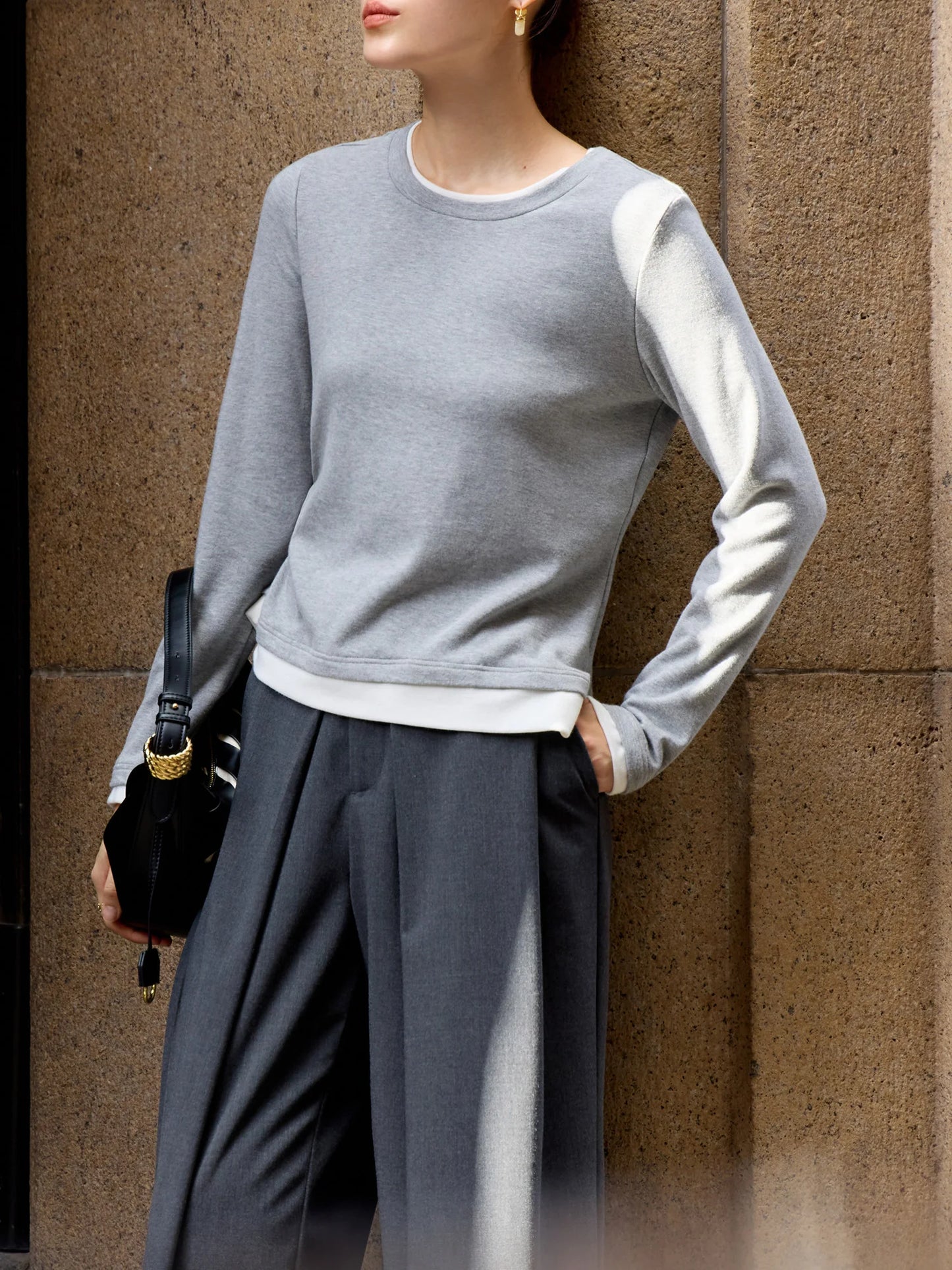 DUSHU 2024 Autumn New 6 Women Clothes Female 4XL Size Sweater Pullover Women Sweatshirt Skirt Trouser Trench Blazers