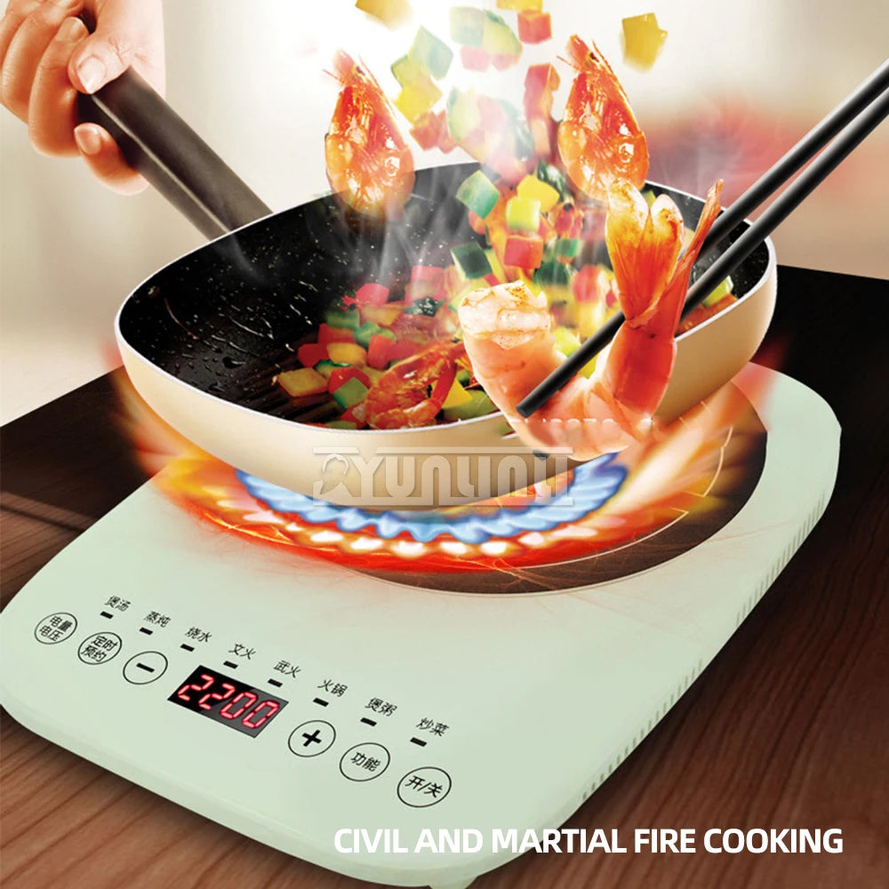 Multifunction Electric Induction Cooker Portable Induction Board Hearth Household Cooking Stove