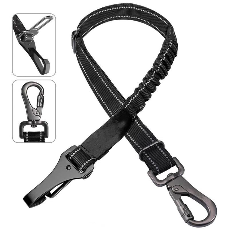 Adjustable Pet Dog Car Seat Belt Safety Leash Vehicle Belts Reflective Nylon Rope Harness Dog Accessories for Small Large Dogs