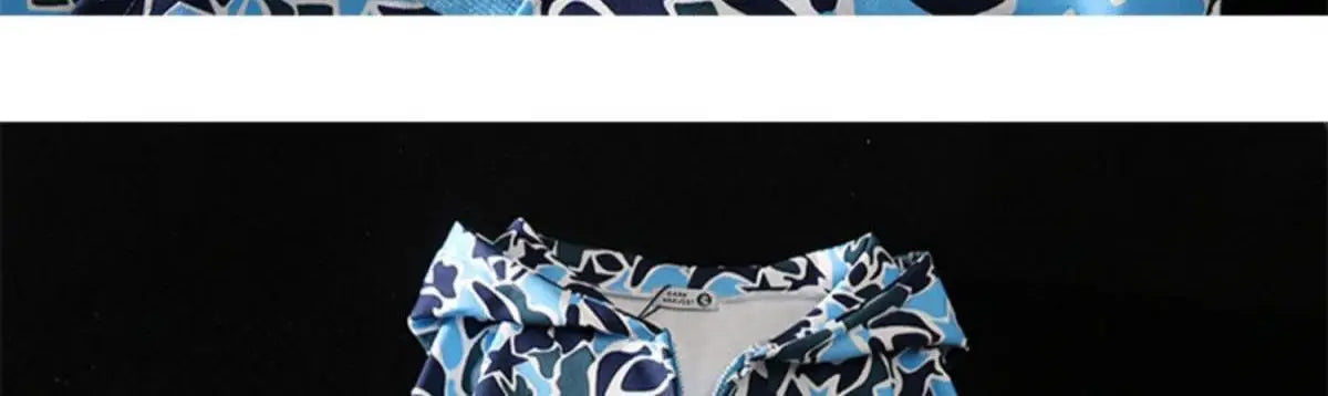 Harajuku Demon Embroidery Hoodies Oversized Camouflage Sweatshirt Gothic Goth Zip Up Hoodie Y2k Clothes Couples Streetwear Women