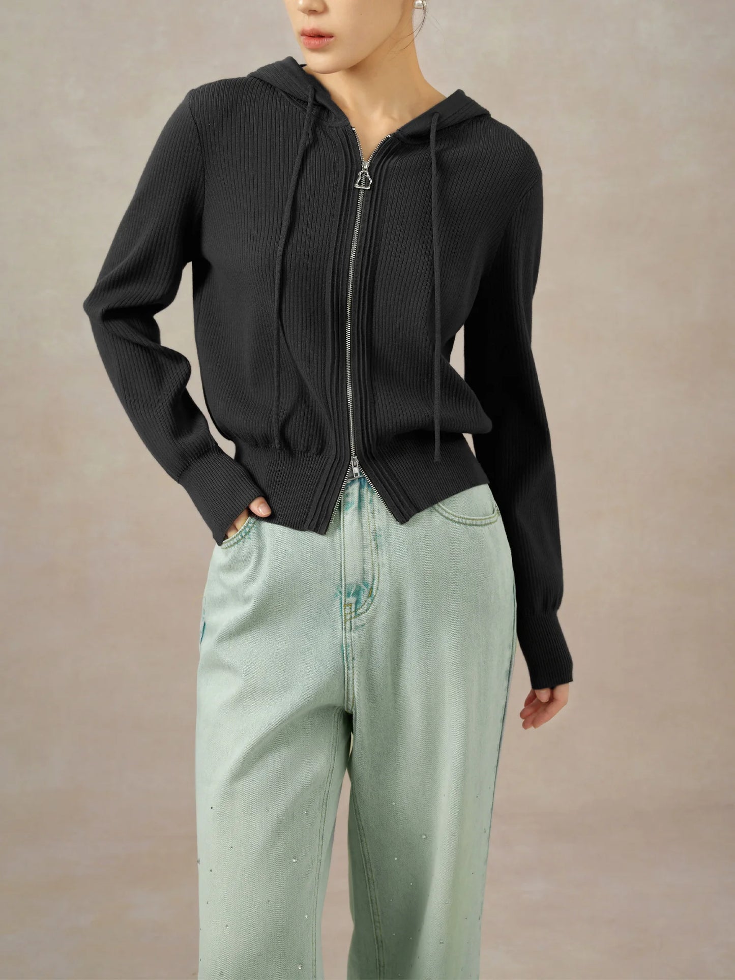 DUSHU 2024 Autumn New 6 Women Clothes Female 4XL Size Sweater Pullover Women Sweatshirt Skirt Trouser Trench Blazers