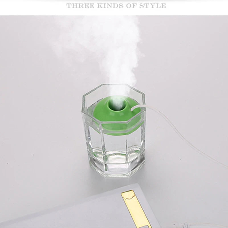 Portable Mini UFO Negative Ion Humidifier USB Air Humidifier Purifier Aroma Diffuser Steam for Home Purifier Diffuser Steam
