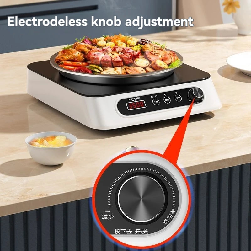 Hemispheric electric ceramic stove for stir-frying 3500w induction cooker high-power multi-functional pot-free light wave stove