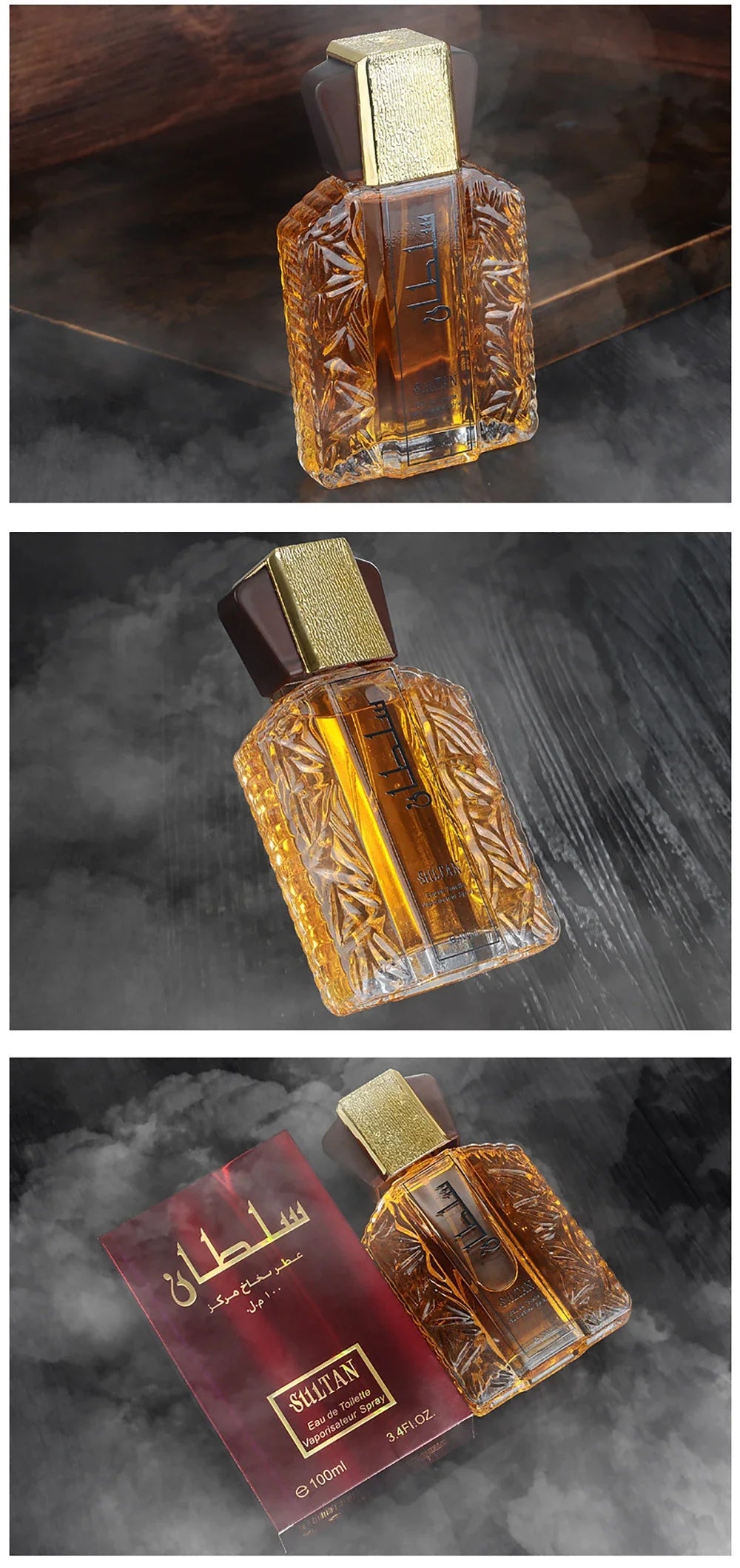 Arabic Perfume Men 100ml Plant Floral Scent Eau De Parfum Fresh Natural Attracting Women Charming Man Pheromone Perfumes Arabes