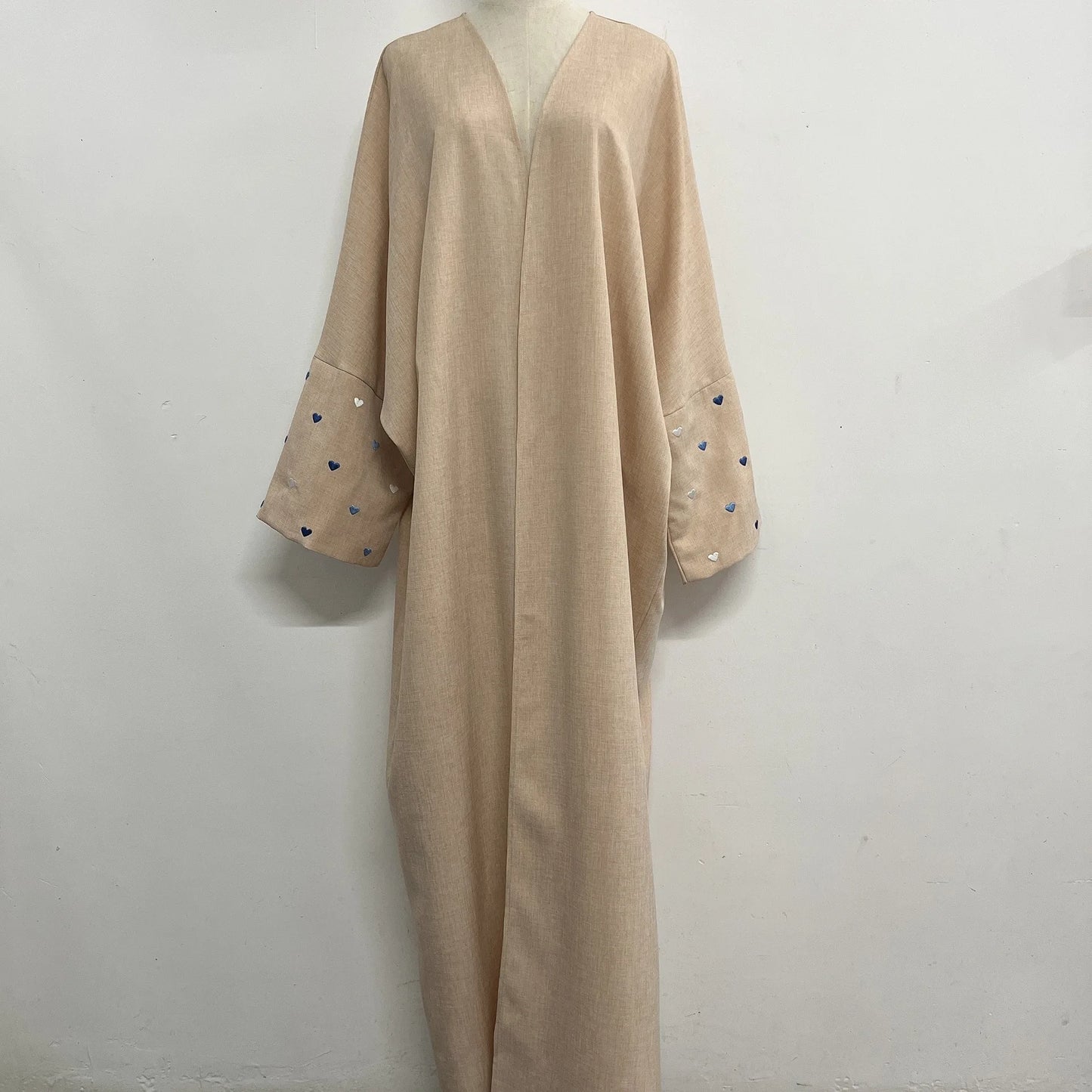 Modest Abaya Women Morocco Kaftan Embroidery Dresses Arabic Vestidos Jalabiya Eid Muslim Dubai Cardigan Long Robe Ramadan Abayas
