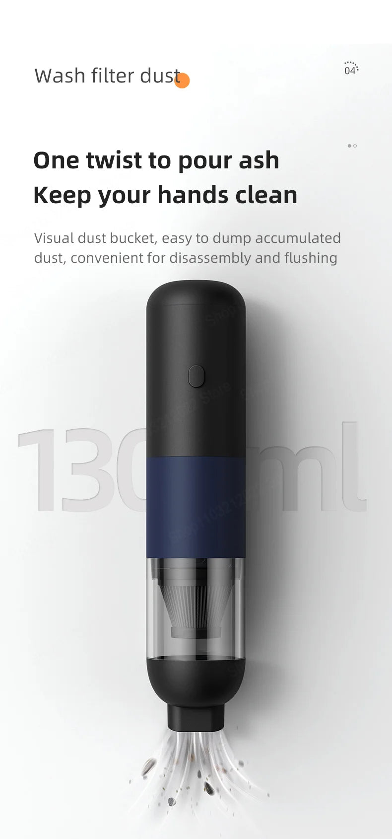 Xiaomi MIJIA 39800PA Wireless Car Vacuum Cleaner 3 in1 Automobile Vacuum Clean Portable Vacuum Cleaner Handheld Dust Catcher