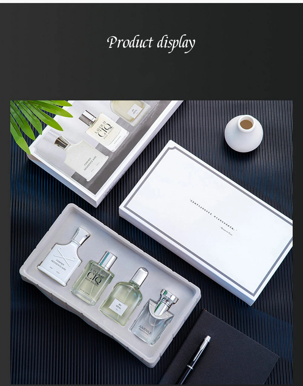 Women Perfume Gift Box 100ml Four Piece Set Lasting Fragrance Body Spray Plant Floral Scent Pheromone Cologne Parfum Pour Femme