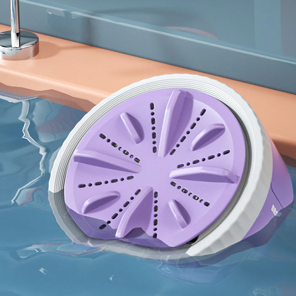 3 Gears Portable Mini Washing Machine Small USB Rotating Turbine Sock Washer Fruit Dishwasher For Baby Clothes Home Travel 미니세탁기