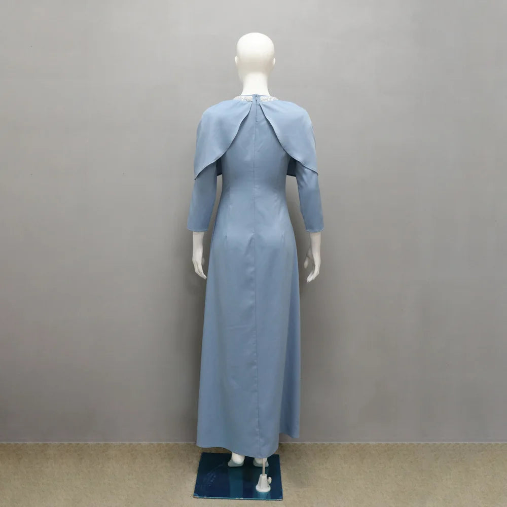 Eid Muslim Abaya for Women Party Dresses Jalabiya Dubai Abayas Kaftan Islam Modest Vestidos Ramadan Morocco Arab Long Robe
