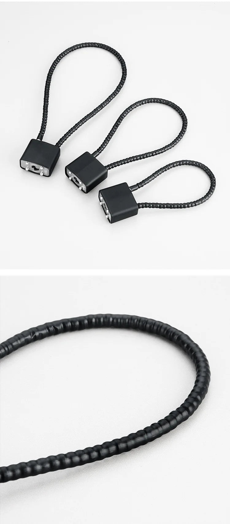 20/28/38cm Safety Anti-Theft Portable Hardened Outdoor Plastic Steel Cable Shot Padlock key Length Gun trigger Lock locker lcoks