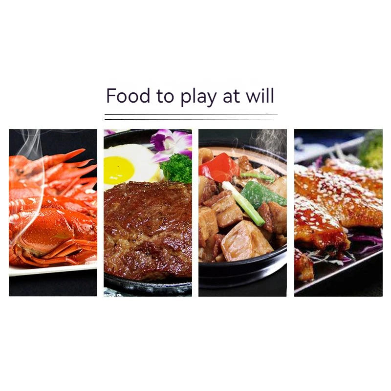 Household Electric Ceramic Stove Touch-type Commercial High-power 2200W Induction Cooker Light Wave Hot Pot Does Not Pick Pot