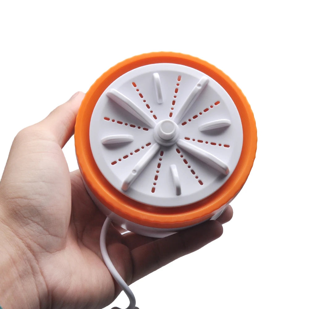 3 Gears Portable Mini Washing Machine Small USB Rotating Turbine Sock Washer Fruit Dishwasher For Baby Clothes Home Travel 미니세탁기