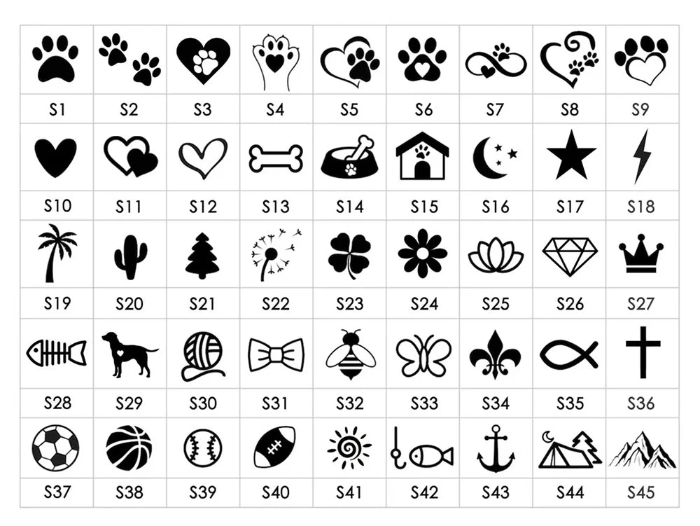 Personalized Pet Dog Tag Shiny Steel Free Engraving Kitten Puppy Anti-lost Collars Nameplate for Dog Address Tag Pet Accessoires