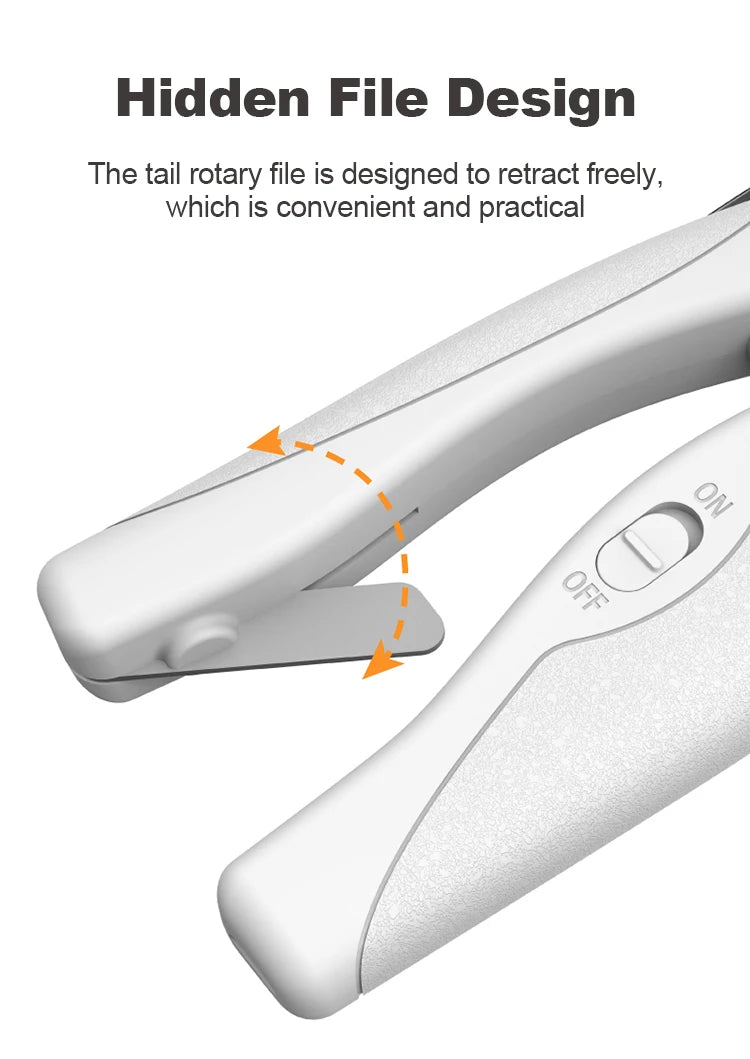 LAIKA LED Pet Nail Clippers Professional Cats Claw Blood Line Scissors Dog Nail Trimmer Grooming Cutter for Animals Pet Supply