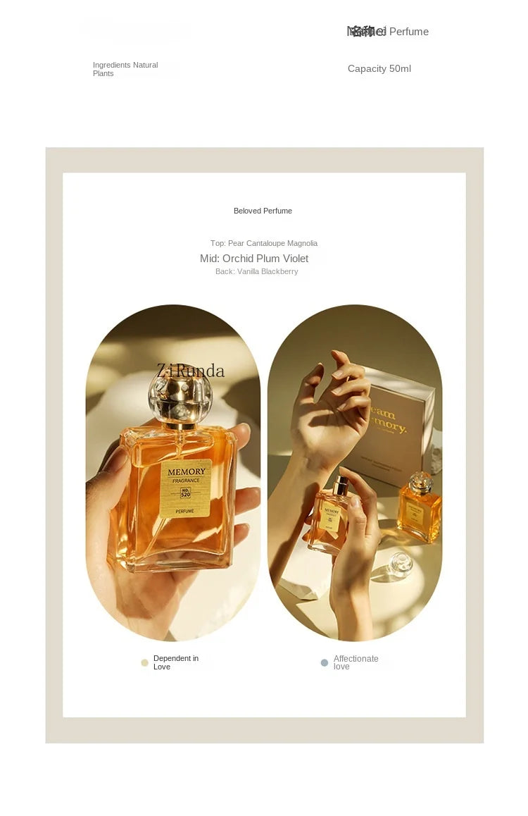 Perfume Floral Women's Niche Gift Box Commuter Dating Light Fragrance