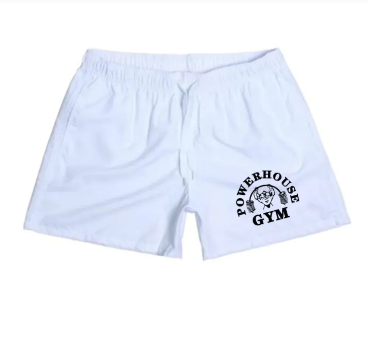 Men's Simple Print Beach Swim Shorts