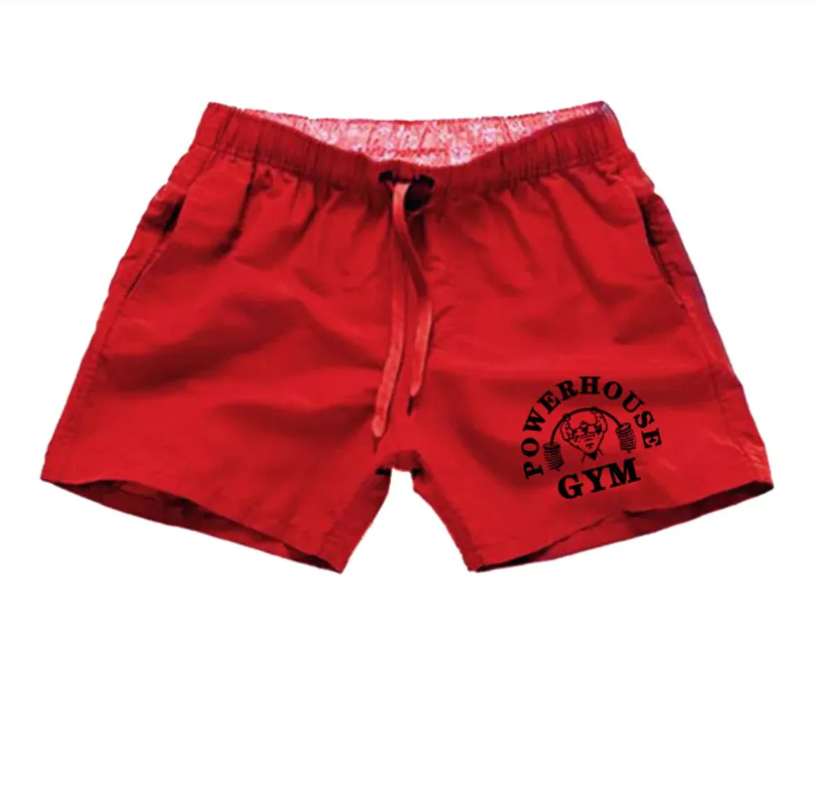 Men's Simple Print Beach Swim Shorts