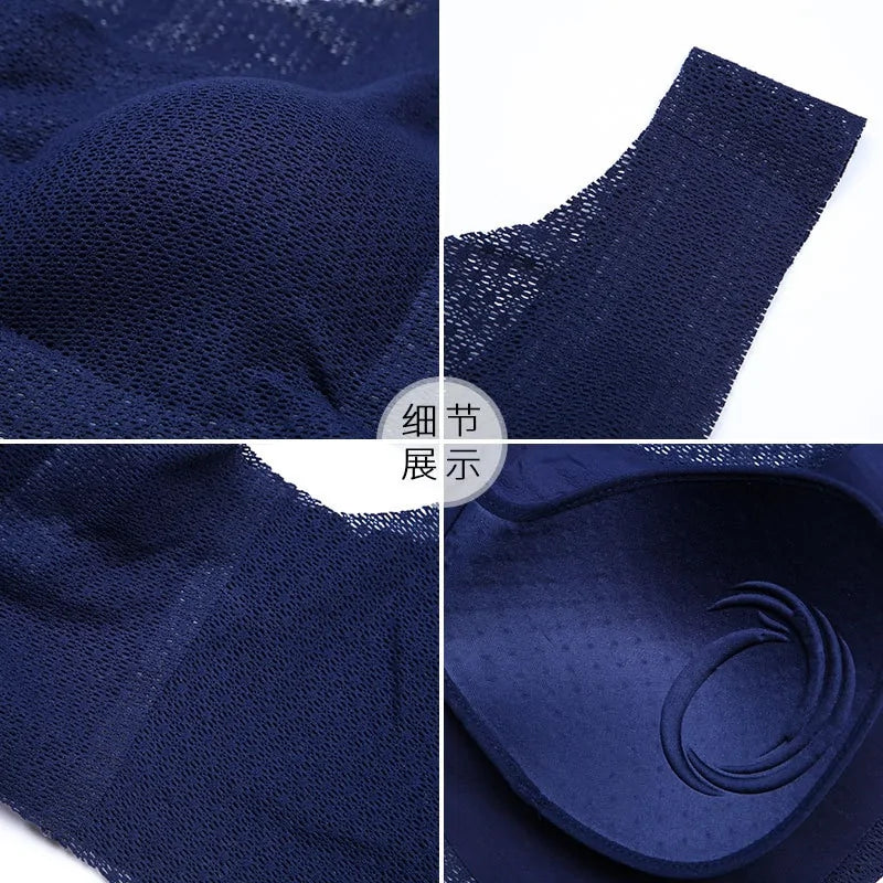 Plus Size Breathable Sports Bra