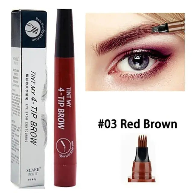 Waterproof Microblading Eyebrow Pen - 5 Colors