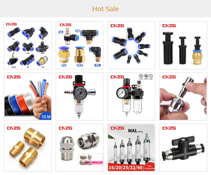 Pneumatic Fittings Fitting Plastic Connector PU PG 4mm 6mmTo 8mm 10mm Air Water Hose Tube Push in Straight Gas Quick Connectors