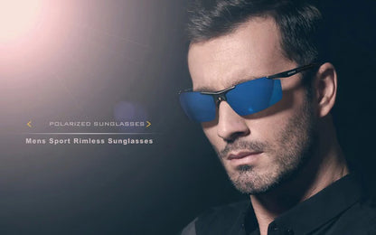 VEITHDIA Aluminum Magnesium Men's Sunglasses Polarized UV400 Coating Mirror Sun Glasses Outdoor Male Eyewear Accessories 6588