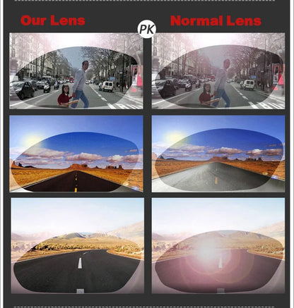 HOOLDW Polarized Photochromic Sunglasses Men Outdoor Sports Chameleon Sun glasses Driving Goggles Glasses Change Color Eyewear