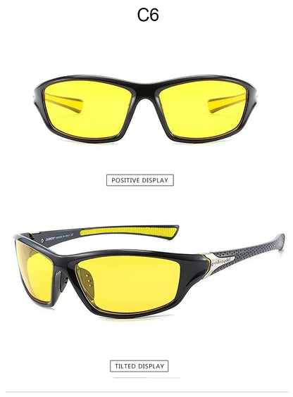 MAYTENLuxury Polarized Goggles Sunglasses Men's Driving Shades Male Sun Glasses Vintage Driving Travel Fishing Classic Glasses